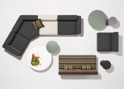 9 Yard Outdoor Angled Sectional Sofa -Form Living Shop 9 yard outdoor angled sectional sofa blu dot cb226ec748