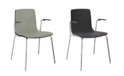 Aava Polypropylene Chair With 4 Leg Base -Form Living Shop aava polypropylene side chair 4 leg base antti kotilainen arper 4