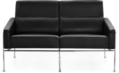Fritz Hansen Arne Jacobsen Series 3300 2 Seat Sofa