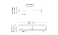 Axel 5 Seat Sofa -Form Living Shop axel 5 seat sofa gijs papavoine montis 6