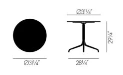 Vitra Belleville Round Table 19 Vitra Belleville Round Table -Form Living Shop belleville round table ronan erwan bouroullec vitra 9