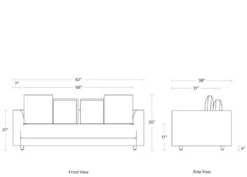 Hands Down 82" Sofa -Form Living Shop blu dot hands down 82 sofa 8561d1de0c