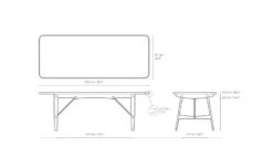Bm1160 Hunting Table -Form Living Shop bm1160 hunting table borge mogensen carl hansen 13adba8d2b