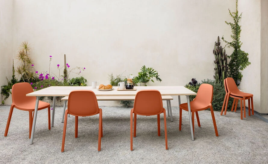 Emeco Broom Stacking Chair 4 Emeco Broom Stacking Chair - Image 2