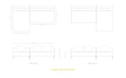 Canyon Sofa With Chaise -Form Living Shop canyon sofa with chaise niels bendtsen bensen 5e13c5af61