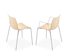 Catifa 46 Four Leg Wood Side Chair -Form Living Shop catifa 46 4 leg wood chair lievore altherr molina arper 7