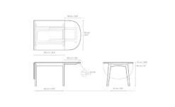 CH002 Dining Table -Form Living Shop ch002 table hans wegner carl hansen and son c6c8c07a99