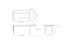 CH006 Dining Table -Form Living Shop ch006 table hans wegner carl hansen and son 0471e234f0
