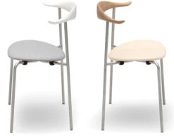 Hans Wegner Ch88p Stacking Chair With Upholstered Seat -Form Living Shop ch88 upholstered dining chair hans wegner carl hansen son 3