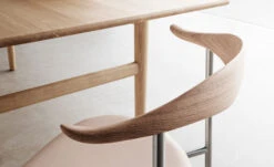 Hans Wegner Ch88p Stacking Chair With Upholstered Seat -Form Living Shop ch88 upholstered dining chair hans wegner carl hansen son 7