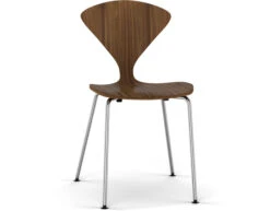 Cherner Metal Leg Stacking Side Chair