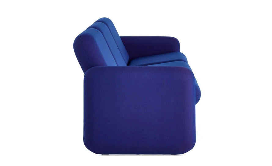 Ray Wilkes Three Seat Chiclet Sofa 5 Ray Wilkes Three Seat Chiclet Sofa - Image 3