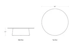 Circula Large Coffee Table -Form Living Shop circula large coffee table blu dot 8