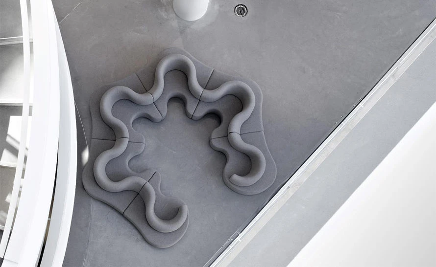 Verpan Panton Cloverleaf 6 Unit Sofa 6 Verpan Panton Cloverleaf 6 Unit Sofa - Image 4