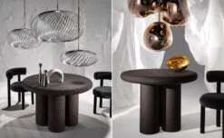 Tom Dixon Cork Dining Table Round -Form Living Shop cork round dining table tom dixon 6ab39a569b