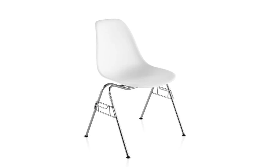 Eames® Molded Plastic Side Chair With Stacking Base 11 Eames® Molded Plastic Side Chair With Stacking Base - Image 9