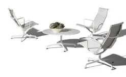 Eames Universal Base Outdoor Table 30" Dia. -Form Living Shop eames universal base outdoor table 30 dia charles and ray eames herman miller 7