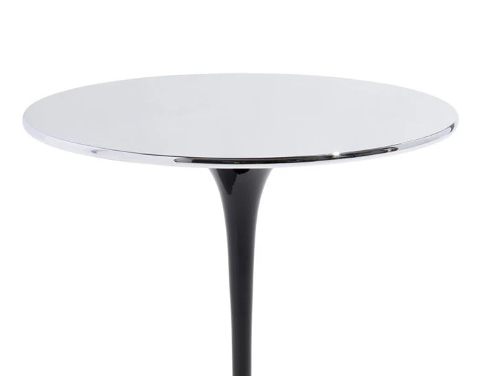 Saarinen Side Table With Polished Chrome Top 4 Saarinen Side Table With Polished Chrome Top - Image 2