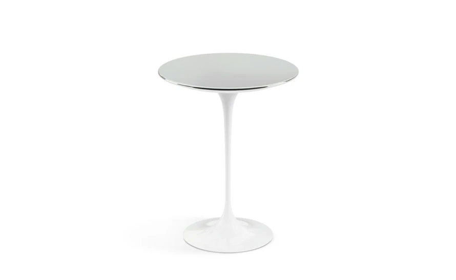Saarinen Side Table With Polished Chrome Top 5 Saarinen Side Table With Polished Chrome Top - Image 3