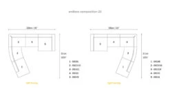 Endless Sofa Composition 23 -Form Living Shop endless sofa composition 23 niels bendtsen bensen e815afa415
