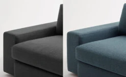 Esker Sofa With Chaise -Form Living Shop esker sofa with chaise blu dot 853642bc8e