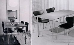 Fritz Hansen FH3605 Writing Desk -Form Living Shop fh3605 writing desk table arne jacobsen fritz hansen 06e9b7bcc1