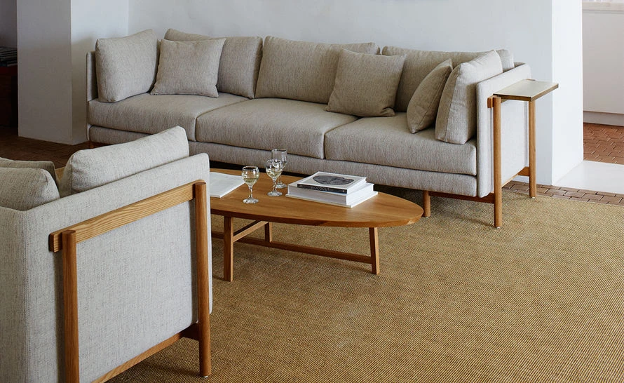 Frame Long Sofa With Arms 766la 5 Frame Long Sofa With Arms 766la - Image 3