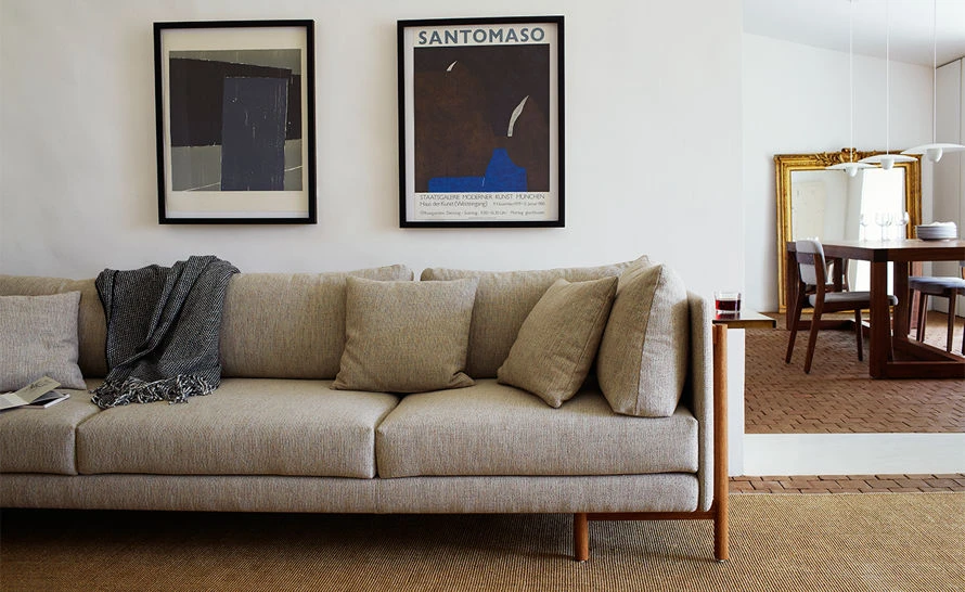 Frame Long Sofa With Arms 766la 6 Frame Long Sofa With Arms 766la - Image 4