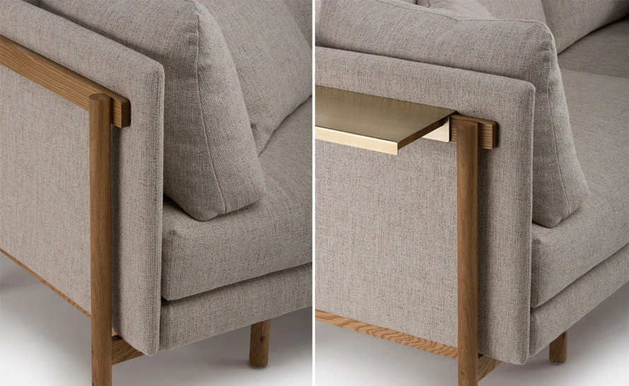 Frame Long Sofa With Arms 766la 7 Frame Long Sofa With Arms 766la - Image 5