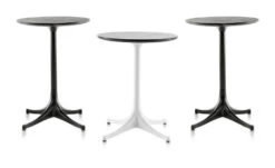 Nelson Pedestal Table Outdoor 17" Dia. -Form Living Shop george nelson pedestal table outdoor 17 herman miller 2