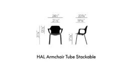 Vitra Hal Armchair Tube Stackable -Form Living Shop hal armchair tube stackable jasper morrison vitra 6