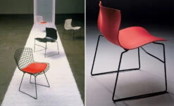 Handkerchief Stacking Armless Chair -Form Living Shop handkerchief armless chair massimo vignelli knoll 4