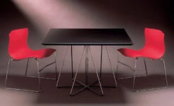 Handkerchief Stacking Armless Chair -Form Living Shop handkerchief armless chair massimo vignelli knoll 8