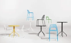 Hot Mesh Cafe Table -Form Living Shop hot mesh cafe table blu dot 6