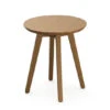 Risom Outdoor Round Side Table -Form Living Shop jens risom outdoor round side table knoll 1