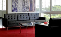 Florence Knoll 3 Seat Sofa -Form Living Shop knoll florence knoll sofa 3