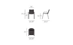 Vitra Landi Stacking Chair -Form Living Shop landi stacking chair hans coray vitra 18