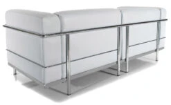 Le Corbusier Lc3 Two Seat Sofa With Down Cushions -Form Living Shop le corbusier lc3 2 seat sofa down cassina 3