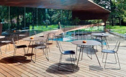 Leaf Stacking Chair With Sled Base -Form Living Shop leaf stacking chair sled base lievore altherr molina arper 12