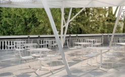 Leaf Stacking Chair With Sled Base -Form Living Shop leaf stacking chair sled base lievore altherr molina arper 4