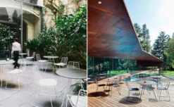 Leaf Stacking Chair With Sled Base -Form Living Shop leaf stacking chair sled base lievore altherr molina arper 9