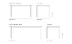 Muuto Linear Steel Table -Form Living Shop linear steel table thomas bentzen muuto 14