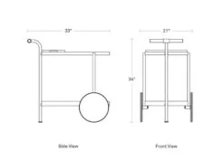 Longday Bar Cart 33 Longday Bar Cart -Form Living Shop longday bar cart blu dot 7ae0f2c6a5