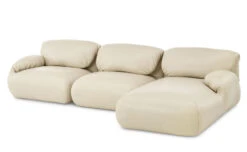 Luva 3 Seat Sofa With Chaise -Form Living Shop luva modular sofa 3 seat sectional chaise gabriel tan herman miller 85a5c7428a
