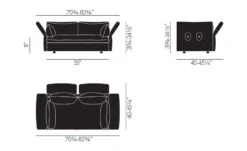 Vitra Mariposa 2 Seat Sofa -Form Living Shop mariposa 2 seat sofa edward barber jay osgerby vitra 5