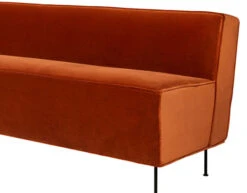 Gubi Modern Line Dining Height Sofa 350 -Form Living Shop modern line sofa dining height 350 greta grossman gubi 3