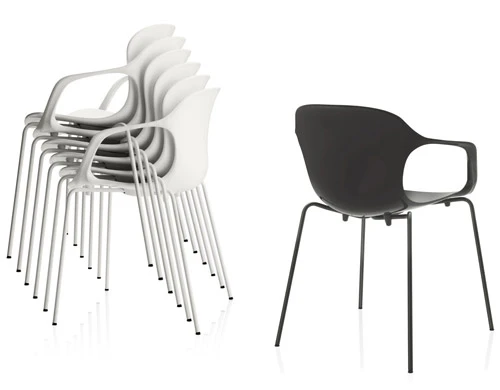 Fritz Hansen Nap Stackable Armchair 4 Fritz Hansen Nap Stackable Armchair - Image 2
