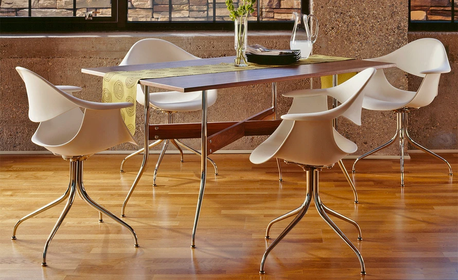 Nelson™ Swag Leg Rectangular Dining Table 7 Nelson™ Swag Leg Rectangular Dining Table - Image 5
