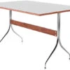 Nelsonâ„¢ Swag Leg Rectangular Work Table 1 Nelsonâ„¢ Swag Leg Rectangular Work Table -Form Living Shop nelson0153 swag leg work table rectangular george nelson herman miller 1