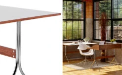 Nelson™ Swag Leg Rectangular Work Table 13 Nelson™ Swag Leg Rectangular Work Table -Form Living Shop nelson0153 swag leg work table rectangular george nelson herman miller 5